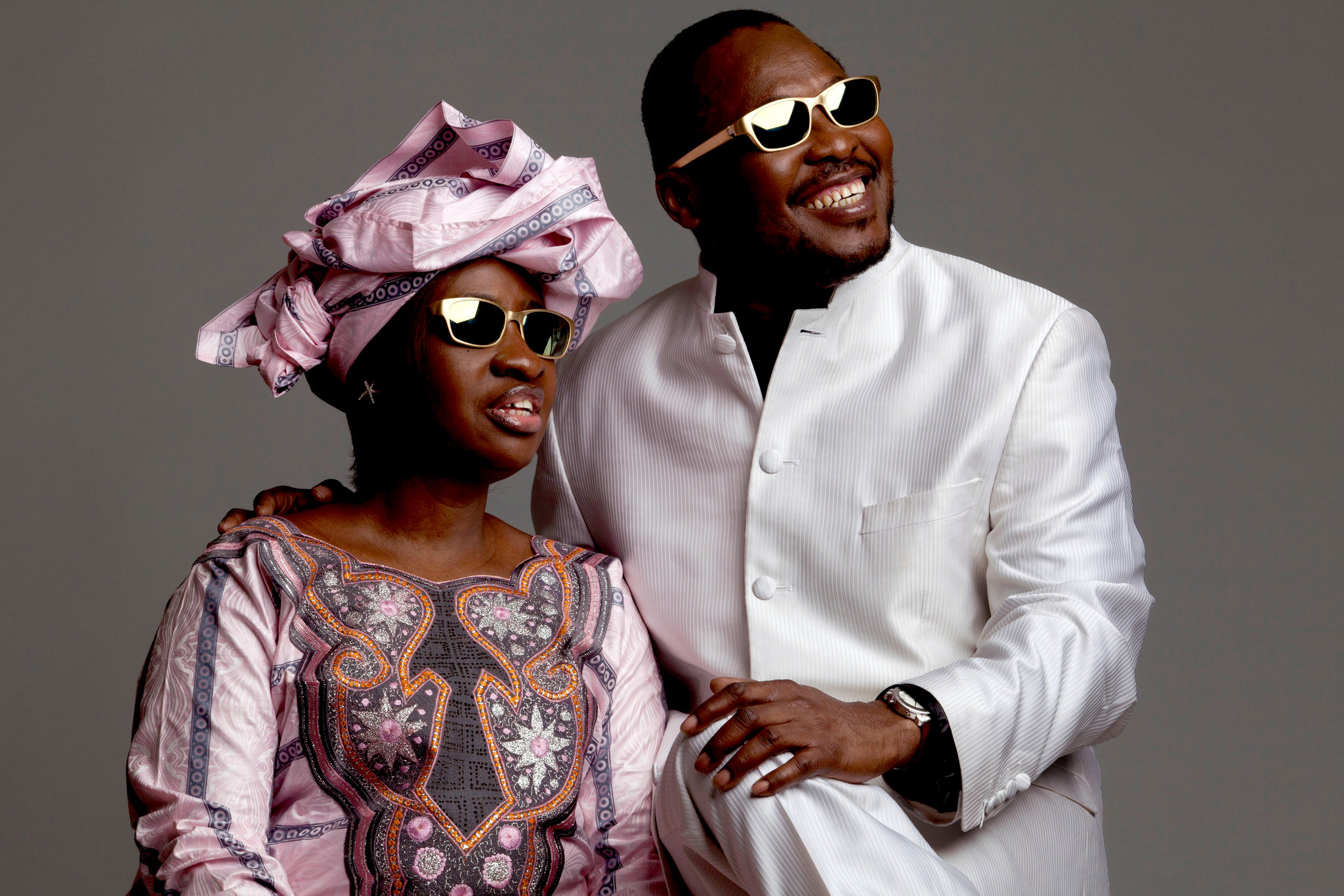 Amadou Bagayoko and Mariam Doumbia